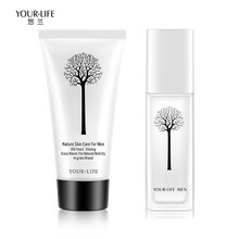 悠兰男士控油爽肤水 保湿紧肤水收缩毛孔补水液 男士护肤水醒肤水 健肤水100ml+洗面奶148ml 100ml