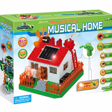 GREENEX儿童物理stem科学实验小学生手工科技小制作小发明科普diy拼装益智太阳能玩具男音乐屋