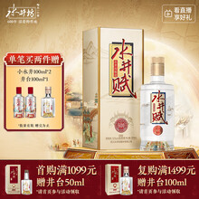 中国酒　白酒　水井坊　52度 500ml 2本セット 水井坊小水井52度500ml×2雙支裝濃香型白酒