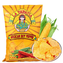 超市	
美国进口 墨西哥少女 休闲零食 薯片膨化粗粮小吃 墨西哥辣味玉米片 283.5g