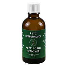 奥地利PETZ小提琴擦琴油大提琴二胡去污油抛光保养油去松香剂保护乐器护理油 5375玻璃瓶去污油