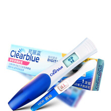 可丽蓝电子验孕笔验孕棒早早孕试纸 排卵笔排卵试纸备孕测怀孕显示孕周数 电子验孕笔1支【显示周数】+毓婷早孕棒1支