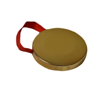 锣鼓全套 儿童幼儿园大铜锣鼓镲全套秦翔乐器挂勾锣架子鼓 小锣(9CM)送敲棒