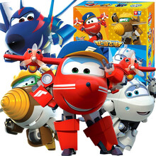 奥迪双钻超级飞侠玩具超级宠物一套装全套乐迪小爱大变形机器人新款雷克佩佩金小子大号第九季儿童礼物 【第三季4款】淘淘+金刚+酷雷+米莉