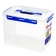 Jeko密封保鲜盒 学生饭盒分格 儿童水果盒便携 辅食盒 冰箱收纳盒 微波炉塑料便当盒 12L