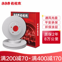 佐佐木 刹车盘前盘后盘适用于（长城/现代/起亚/比亚迪） H3前盘一只