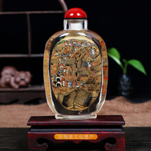 水晶手绘鼻烟壶】价格_水晶手绘鼻烟壶图片- 京东