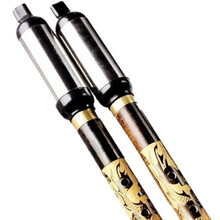 手工精制巴乌紫竹巴乌雕龙竖吹巴乌G调F调两节可拆学生初学抖音 紫竹巴乌G调+皮盒+教程书