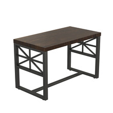 卡座沙发烧烤店火锅店咖啡厅转角工业风清吧酒吧桌椅组合 4人桌 120*60*75 标配