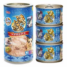 渔极（AkikA）猫罐头 泰国进口 AK系列猫湿粮罐头 宠物猫零食成猫幼猫罐头160g ak03金枪鱼+银鳕鱼 6罐