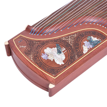 古筝敦煌牌敦煌古筝6694LL五彩呈祥池中芙蓉