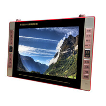 金正移动dvd影碟机带小电视高清屏幕播放器便携式evd学习放碟片机 25寸钢化屏8G套餐