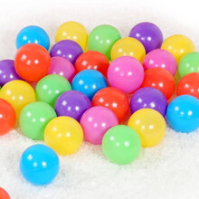 盈泰儿童充气游乐沙池决明子沙滩玩具套装大型户外加厚夹网沙滩池钓鱼水池 海洋球50个