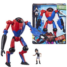 孩之宝（Hasbro）漫威电影 蜘蛛侠英雄远征永恒传奇6寸公仔系列特色人物面具 蜘蛛机器人&潘妮E2888