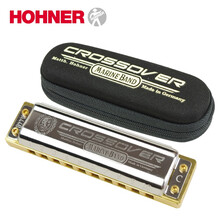 德国HOHNER和来蓝调MarineBandCrossover竹格1896和来布鲁斯10孔口琴MBC D调