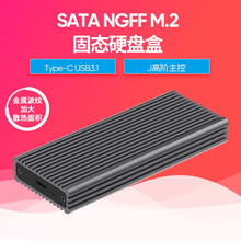 蓝硕（BLUEENDLESS)m.2NVME移动硬盘盒外置ssd固态硬盘盒Type-c接口NGFF PC280G NVME（配送双线）