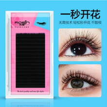 若萱嫁接磁性自动山茶花新手眼睫毛浓密种植柔软假睫毛一秒开花