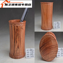 海南黄花梨笔筒】价格_海南黄花梨笔筒图片- 京东