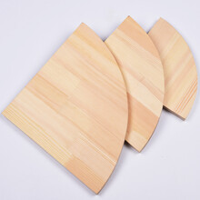 墙角置物架书架墙壁挂客厅免打孔转角架拐角三角扇形装饰隔板搁板 免漆20*20