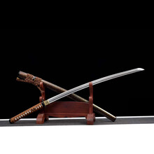 花纹钢武士刀】价格_花纹钢武士刀图片- 京东