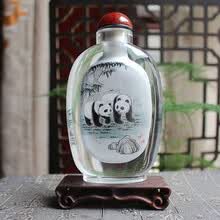 水晶内画鼻烟壶】价格_水晶内画鼻烟壶图片- 京东