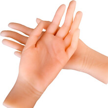 INSEX 全实体娃娃智能充气硅胶娃娃男用全自动真人比例手足腿模名器抽动互动发音自慰器情趣成人性用 芊芊玉手单只随机(23cm0.3kg)