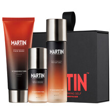 洗面奶爽肤水保湿乳全套装男保湿补水乳洗护肤品洁面部护理组合装控油祛痘修护淡化细纹化妆品套盒礼盒装 迷迭香补水保湿抗皱修护三件套（有礼盒款）