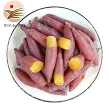 [商南助农馆]迷你手指红薯农家自种应季新鲜红皮板栗新鲜蔬菜农家现挖香甜蜜薯番薯 带箱10斤