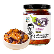 超市	
饭扫光下饭菜榨菜蒜香茄子200g