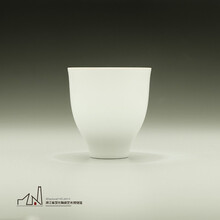 博物馆文创 淑女杯（手绘兰花款） 纯白款 女款