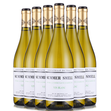 国际	法国原瓶进口 度夏蜜浓庄园半干白葡萄酒750ml*6整箱装