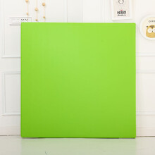 爬行垫子加厚儿童软包家用拼接定制早教中心幼儿园软体地垫爬爬垫pu软体培训教室 浅绿 50*50*4