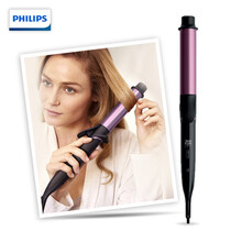飞利浦（PHILIPS）电卷发棒夹板卷发器烫发器电卷棒美发造型器 BHB868/05