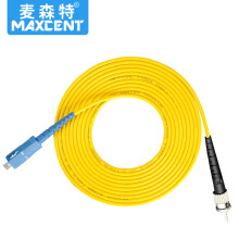 麦森特（MAXCENT）光纤跳线SC-ST插口30米单模单芯电信级