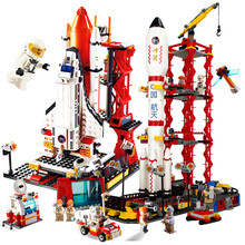 古迪神舟十号火箭航天飞机发射台拼装积木模型拼插玩具儿童男孩小颗粒积木6岁8岁10岁生日礼物暑假 航天飞机+神舟十号88158816