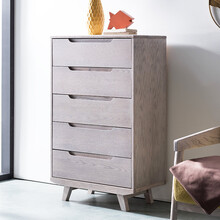 光明家具 实木斗柜北欧五屉柜卧室家具多屉柜47015 五屉柜