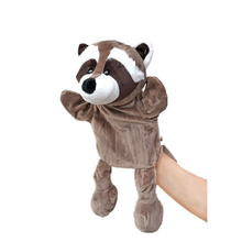 动物手偶 嘴巴能动手偶玩具 动物手套手玩偶卡通毛绒娃娃幼儿园表演礼物 长腿狐狸（嘴不能动）