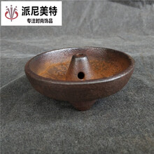 古董古玩收藏 老铁油灯 造型古朴 做工精致 包浆老气品相佳