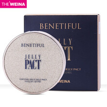 上海维娜化妆品专柜羽感遮瑕双效粉饼定妆遮瑕保湿控油21L粉饼 羽感遮瑕双效粉饼