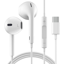 翰谷 type-c扁口耳机入耳式手机耳机 适用于 华为Nova8Pro/HJC-AN00/TN00 【Type-c扁口耳机】