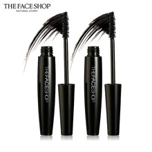 菲诗小铺（The Face Shop）经典黑杆睫毛膏浓密纤长卷翘不晕染初学者组合套装 ( 纤长+浓密 )
