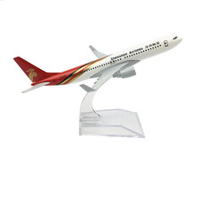 合金飞机玩具模型仿真客机波音B747国航A380/777南方航空飞机模型 737深圳航空16厘米