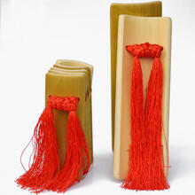 舒弗  快板 山东水煮快板 初学成人入门表演竹板儿童响板天津快板 神器 原色成人款