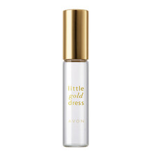 雅芳香水女士小黑裙滚珠走珠持久淡香清新自然学生少女体香水喷雾 小金裙走珠