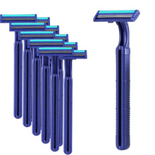 剃须刀手动男士 非一次性刮胡刀2层刀片须刨套装 双层层刀片剃须刀刮毛刀酒店宾 YCX-10支刮刀