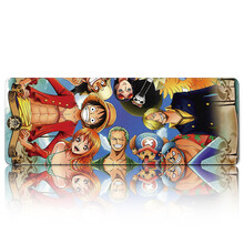 鼠标垫超大号卡通动漫游戏键盘垫网咖桌面垫加厚笔记本办公电脑键盘垫 精密锁边 开怀大笑 300*800*3mm