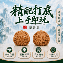 希少文玩核桃 南疆石天使の翼 文玩核桃满天星】价格_文玩核桃满天星图片- 京东