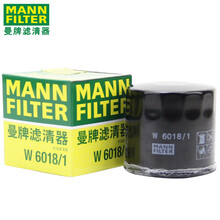 （MANNFILTER）曼牌国产机滤机油滤芯格滤清器过滤网发动机保养专用汽车配件 W6018/1 马自达CX4/CX5/CX30/CX3