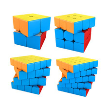 魔域文化 魅龙2二3三4四5五阶速拧魔方教室比赛教学系列初学者中学生6岁以上 魅龙2345四件套（魔域2号油+教程+螺丝刀）