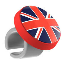 普立希 汽车方向盘助力器转向助力球轴承式单手打方向省力辅助转向器通用 米字旗 雪铁龙爱丽舍C3-XRC6C5C4LDS4S536